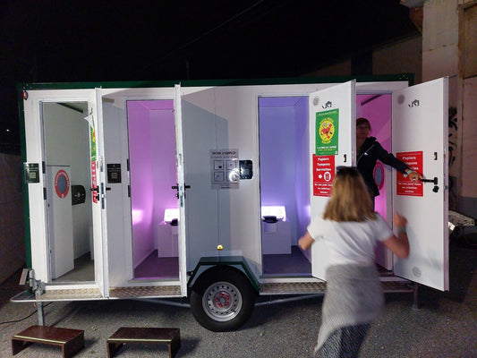 Toilettes sèches pour loisirs extérieurs – golf, montagne et plages